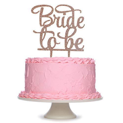 Bride To Be Cake Topper for Bridal Shower Decor