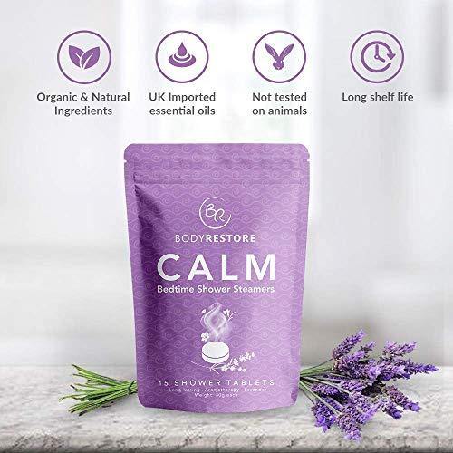 Relief, Calm, Energize Shower Steamers  Vapor Steam Tablets - Relaxat –  CHARMERRY