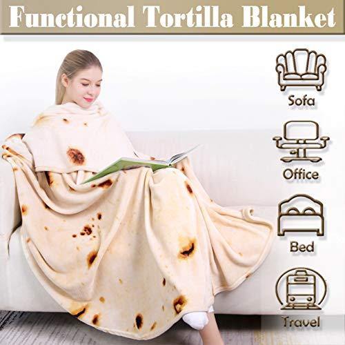 Burritos Tortillas Blanket 2.0 Double Sided 71 outlet inches