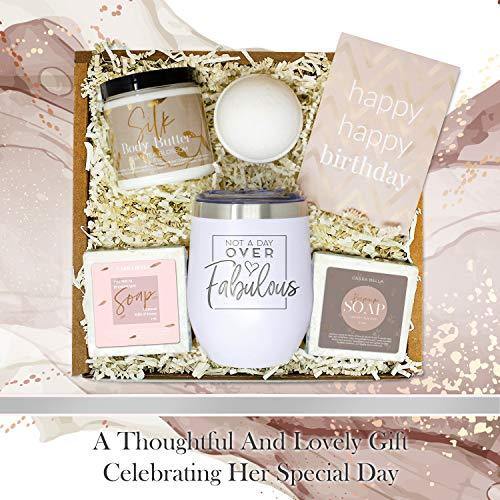 Happy Birthday Gifts for Women - Spa Gift Basket for Women, Best
