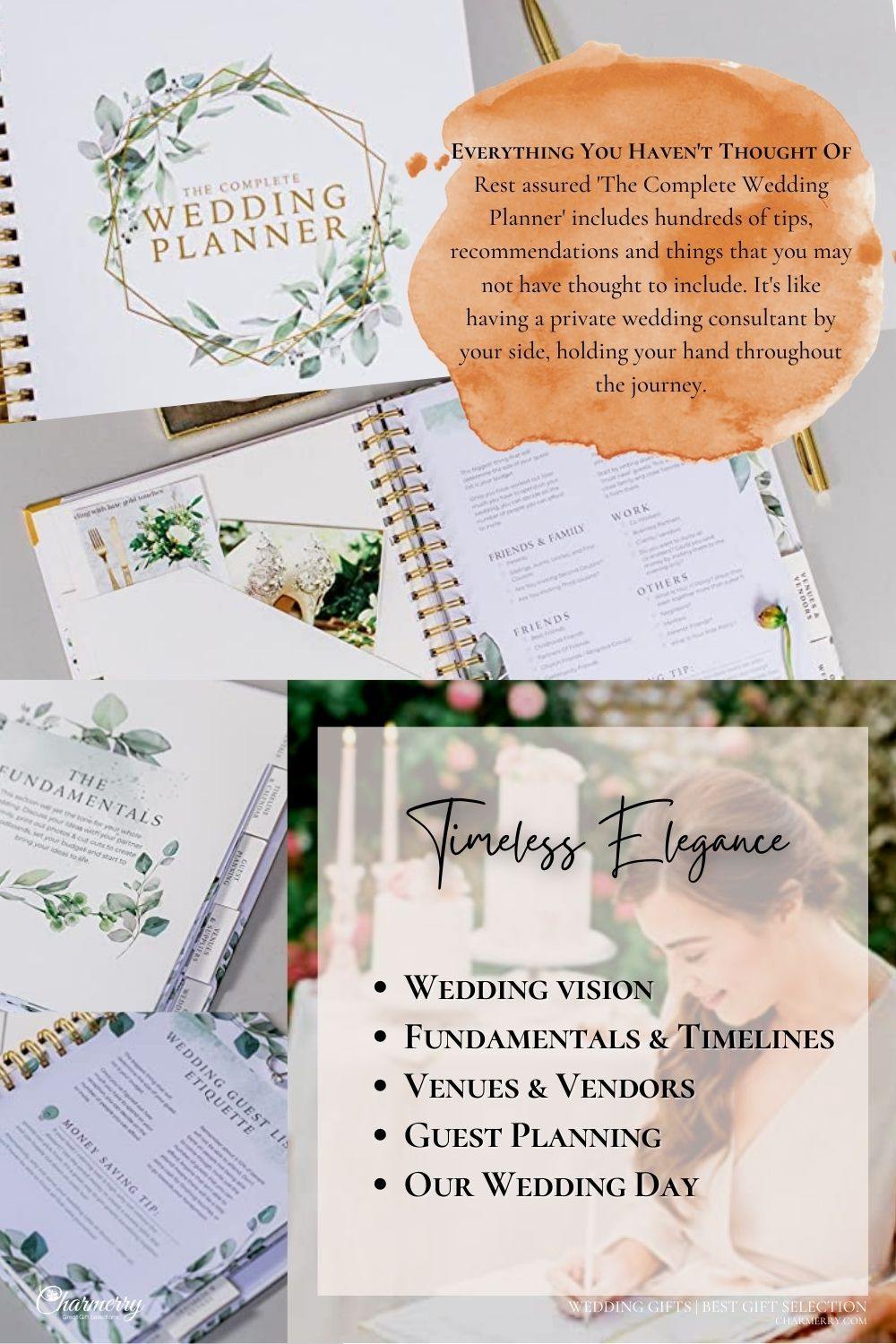  Comprehensive Wedding Planner Book and Organizer for